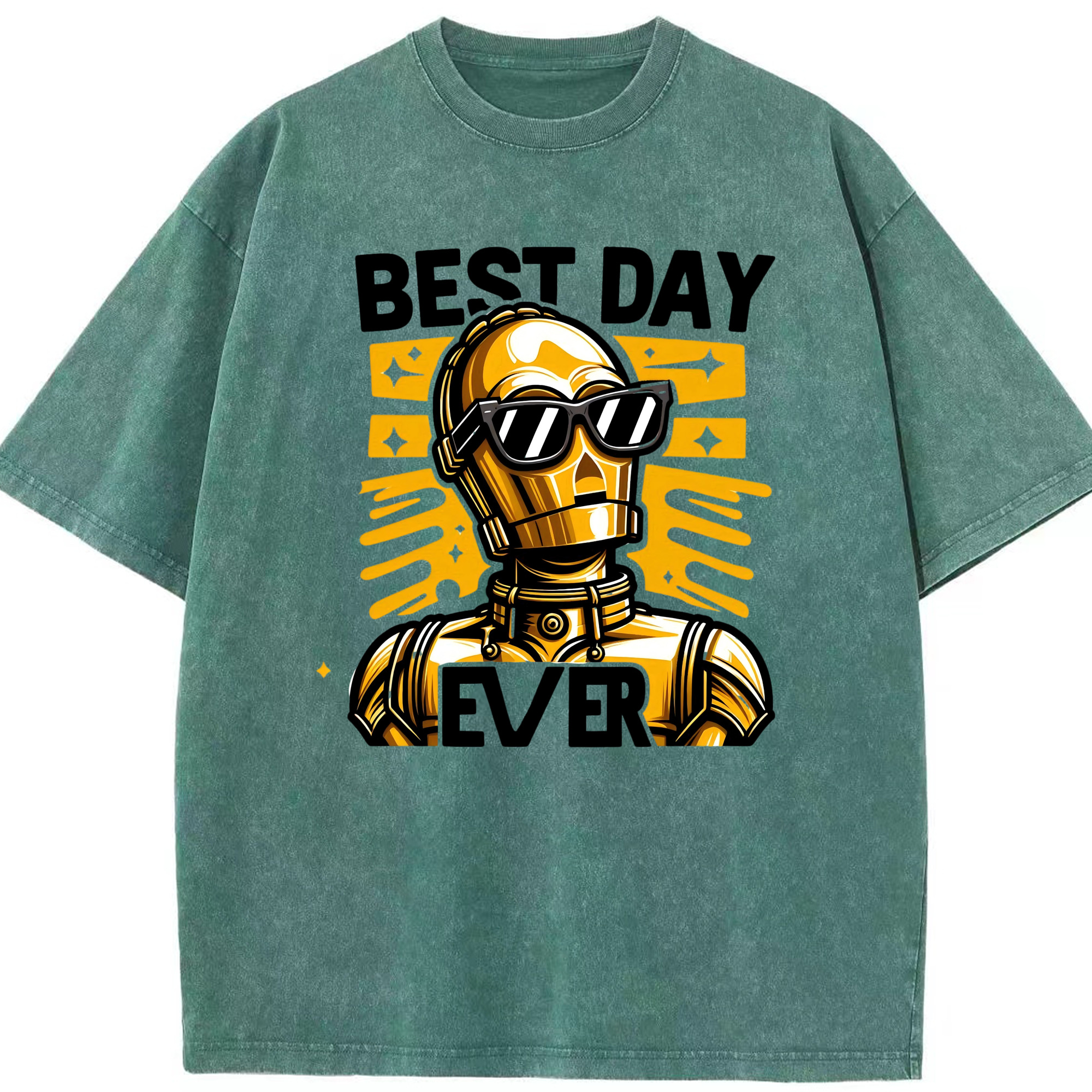 （画像用） スター・ウォーズ Star Wars 綿100% ヴィンテージ風 半袖Tシャツ（フロントプリント）